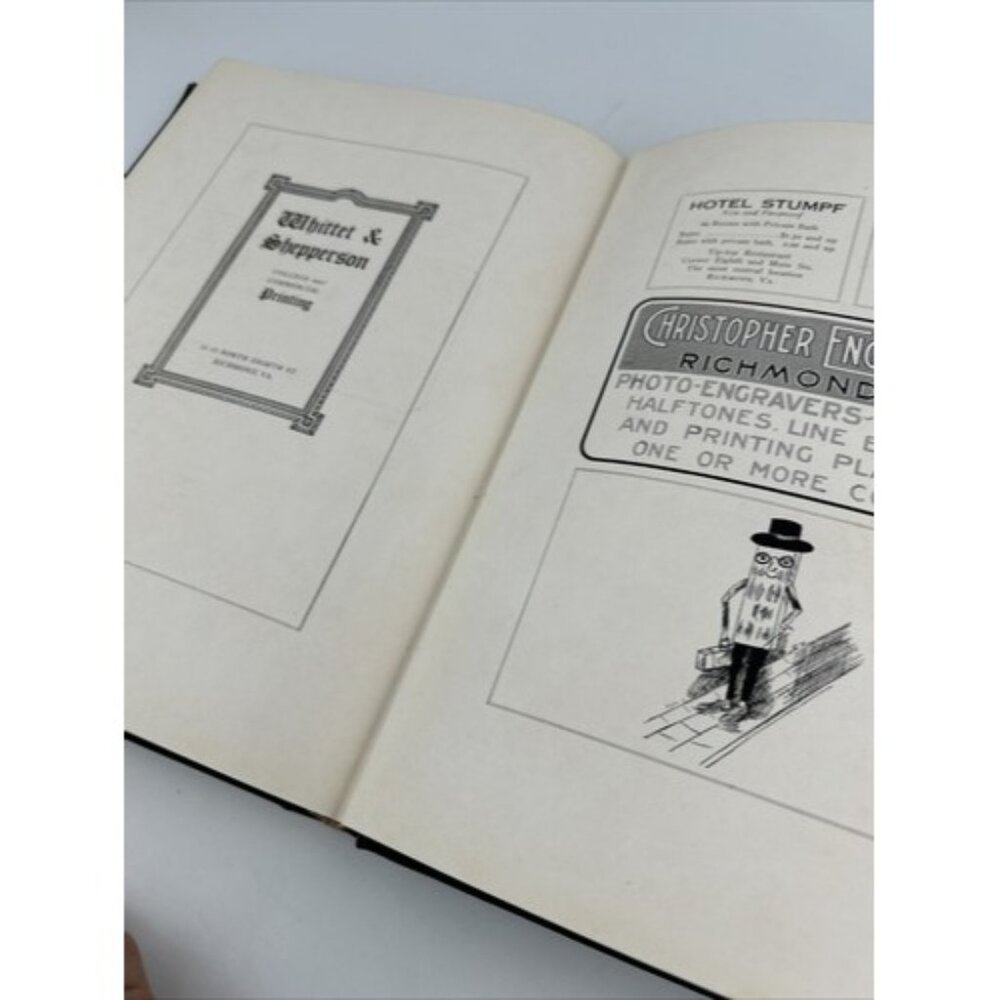 1918 The X-Ray Medical College Of Virginia Annual Students Graduating Class Ads - Picture 16 of 16